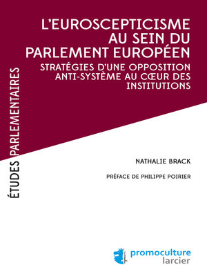 cover image of L'eurosceptiscisme au sein du parlement européen